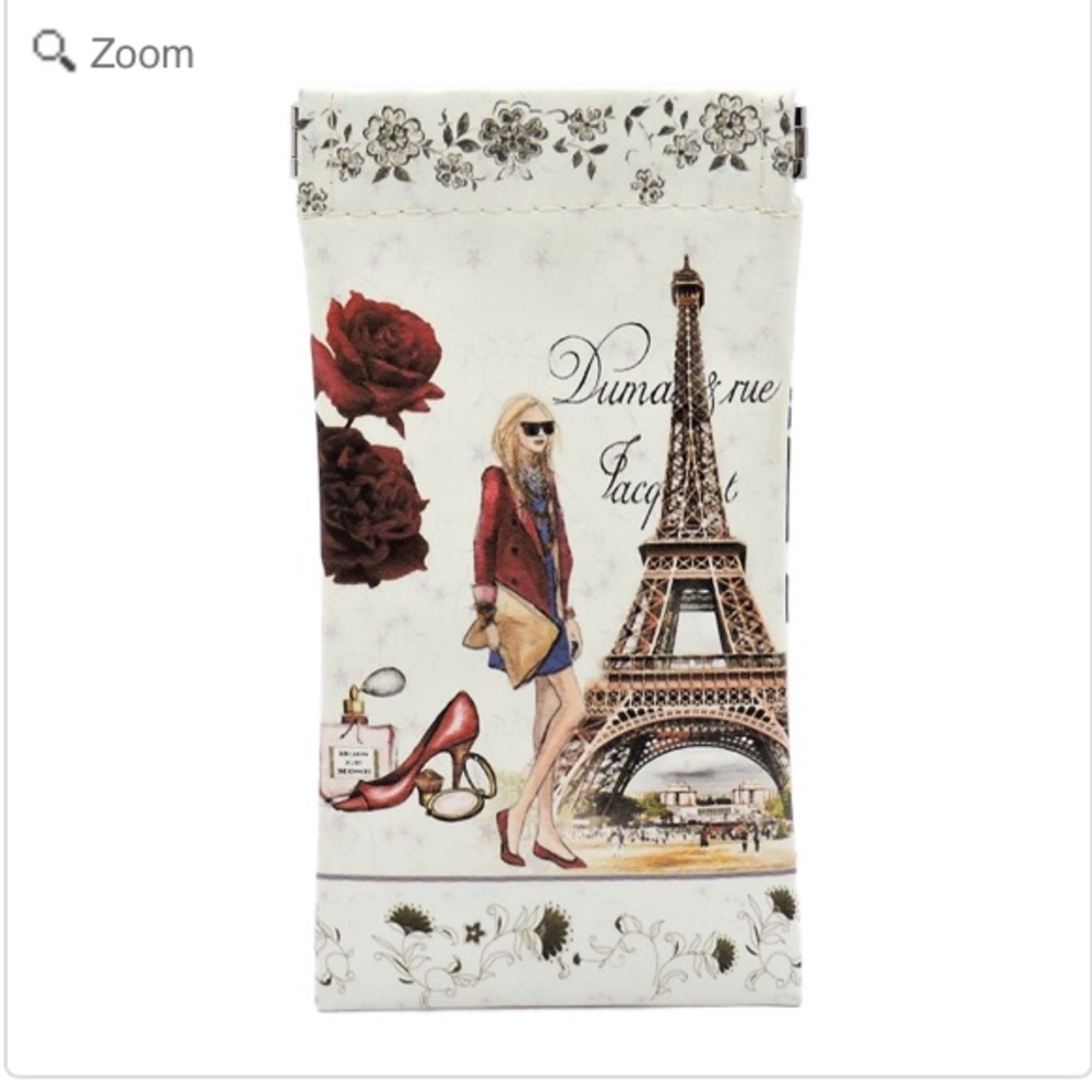 NEW Printed Sunglass Case Pouch
